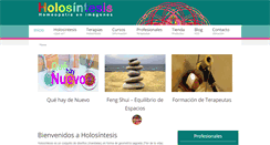 Desktop Screenshot of holosintesis.com